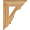 Ekena Millwork Balboa Traditional Rough Sawn Bracket, Western Red Cedar, 4"W x 16"D x 20"H BKT04X16X20BOA01RWR - alternate 3